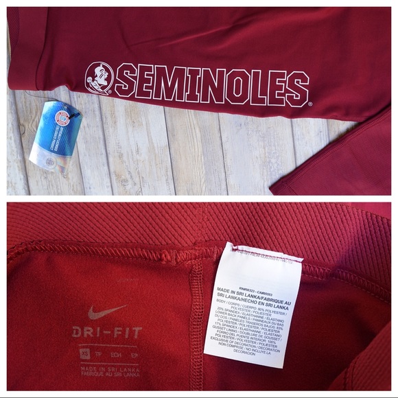 Nike Pro Warm FSU Seminoles Compression Tights - Picture 6 of 8